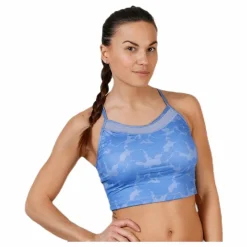 BLACC Live Crop Top Blue* Yoga|Linnen