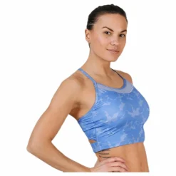 BLACC Live Crop Top Blue* Yoga|Linnen
