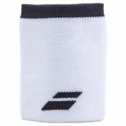 Babolat Logo Jumbo Wristband White* Racketsporter|Mössor Och Handskar