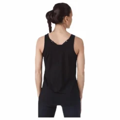 Casall Logo Relaxed Tank Black* Linnen|Träning
