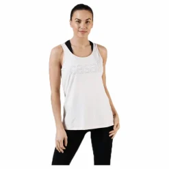 Casall Logo Relaxed Tank Pink* Linnen|Träning