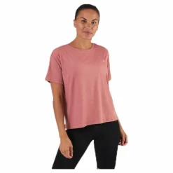 Röhnisch Logo Ribbed Tee Pink* T-Shirts|Träning