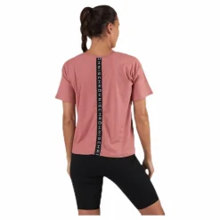 Röhnisch Logo Ribbed Tee Pink* T-Shirts|Träning