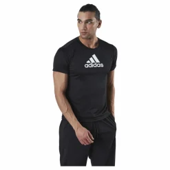 adidas Logo Sport T-Shirt Black / White* Träning|T-Shirts