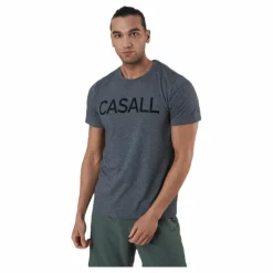 Casall Logo Tee Grey* T-Shirts|Träning