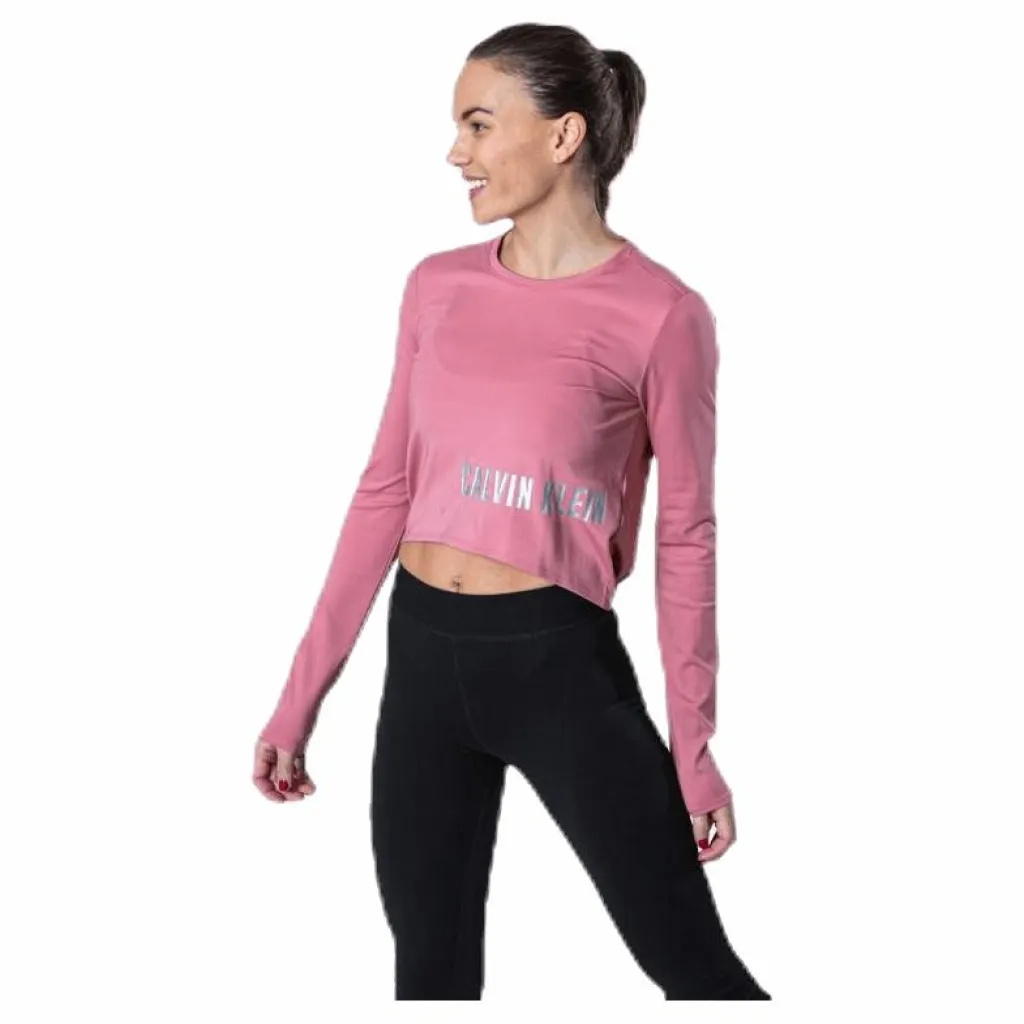 Calvin Klein Long Sleeve T-Shirt Pink* Tröjor|Träning