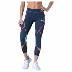 Kari Traa Louise 3/4 Tights Blue* Tights|Träning