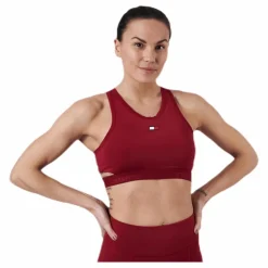 Tommy Hilfiger Sport Low Support Removable Pads Bra Red* Sport-Bh:Ar|Träning