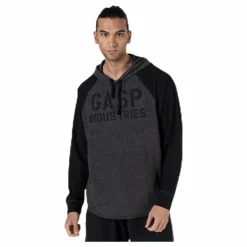 GASP L/S Thermal Hoodie Grey* Tröjor|Träning