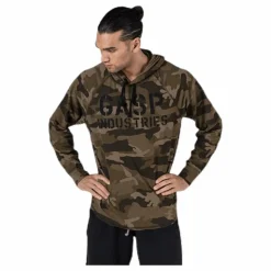 GASP L/S Thermal Hoodie Patterned* Tröjor|Träning