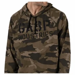 GASP L/S Thermal Hoodie Patterned* Tröjor|Träning