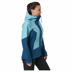 Haglöfs Lumi Jacket Women Dark Ocean/frost Blue* Alpint|Jackor