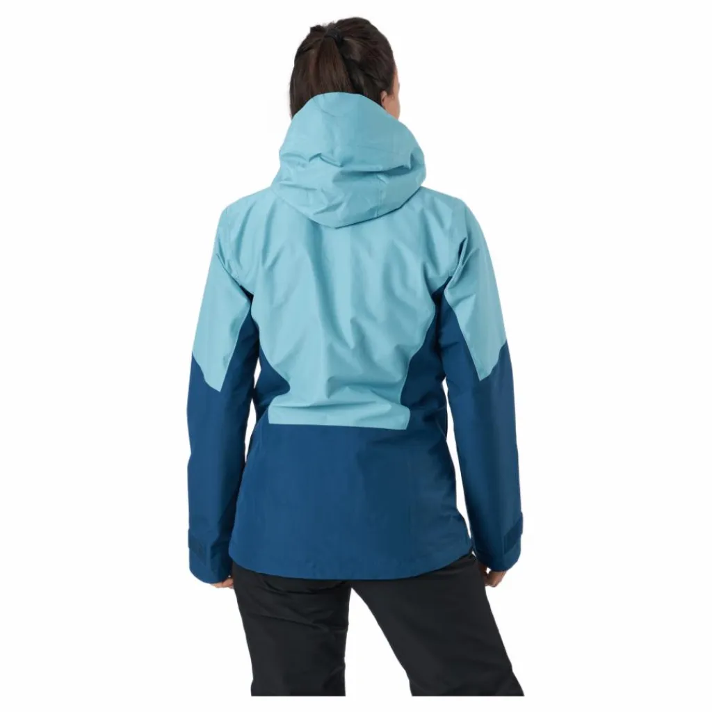 Haglöfs Lumi Jacket Women Dark Ocean/frost Blue* Alpint|Jackor