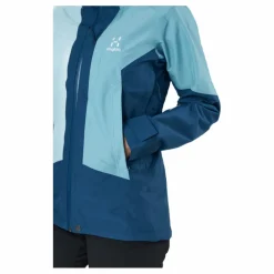 Haglöfs Lumi Jacket Women Dark Ocean/frost Blue* Alpint|Jackor
