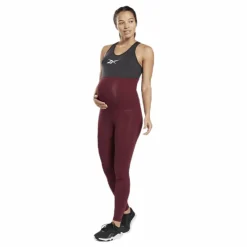 Reebok Lux 2.0 Maternity Tight Purple/Red* Mammakläder|Träning