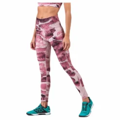 Reebok Lux Bold High Rise Pink/White* Tights|Träning