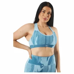 Reebok Lux Perform Allover Print Racer Bra Steblu* Sport-Bh:Ar|Träning