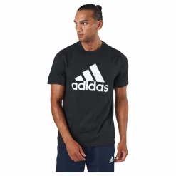 adidas M Fr Lg T Black/white* T-Shirts|Träning