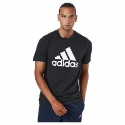 adidas M Fr Lg T Black/white* T-Shirts|Träning