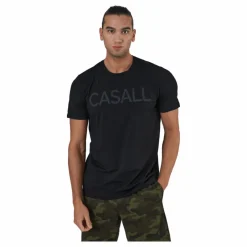 Casall M Logo Tee Black* T-Shirts|Träning