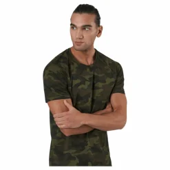 Casall M Printed Tee Action Green* T-Shirts|Träning