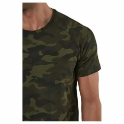 Casall M Printed Tee Action Green* T-Shirts|Träning