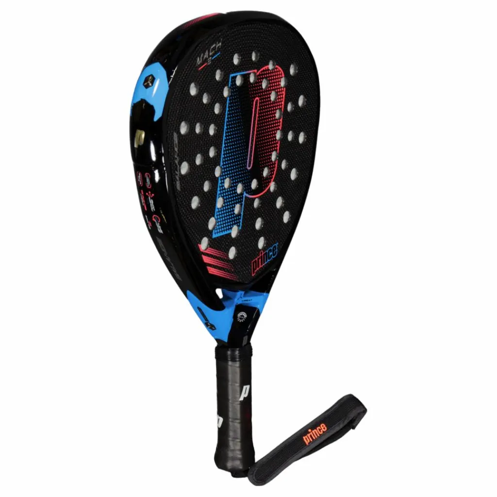 Prince Mach V2 Black* Racket Och Bollar|Racketsporter