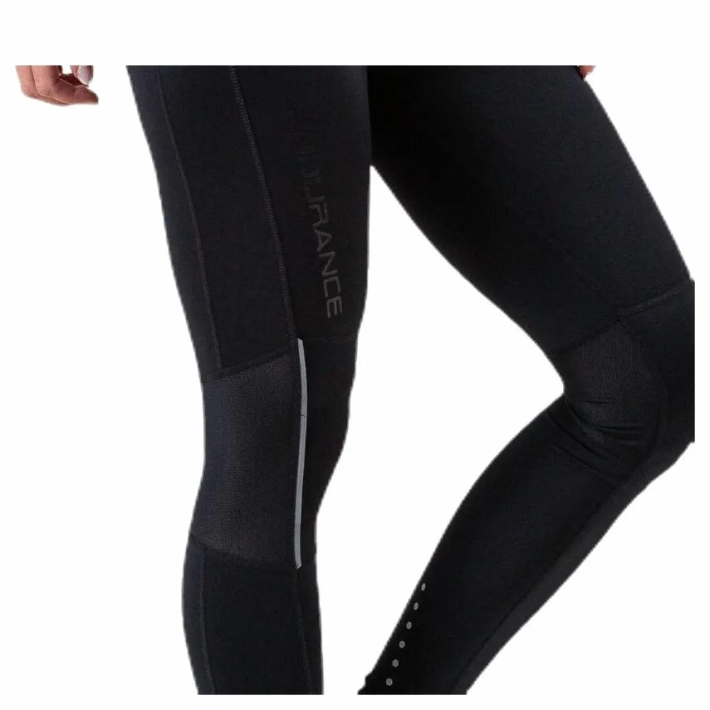 Endurance Mahana Long Run Tights XQL Black* Tights|Löpning