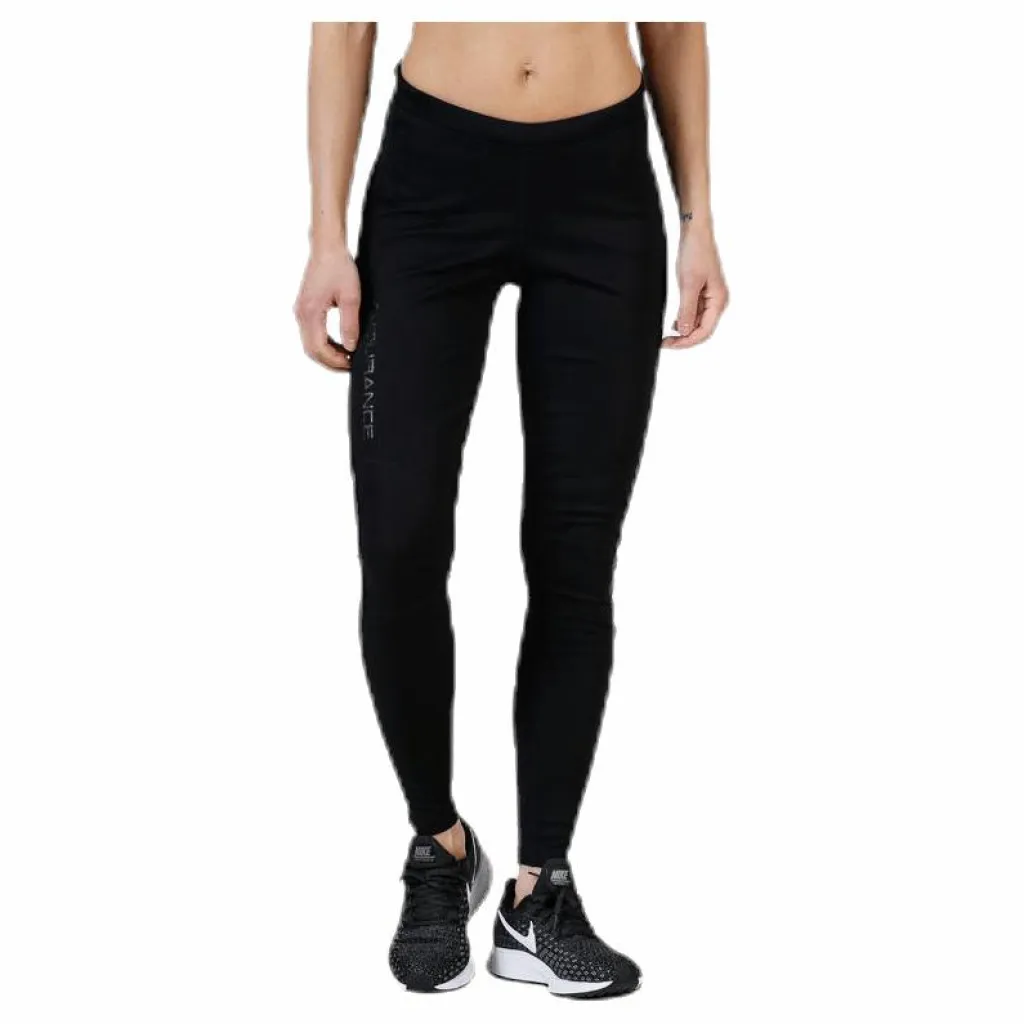Endurance Mahana Windblock Tights XQL Black* Löpning|Tights