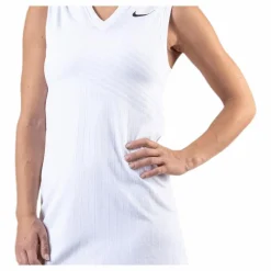 Nike Maria Court Dress White/Black* Racketsporter|Linnen