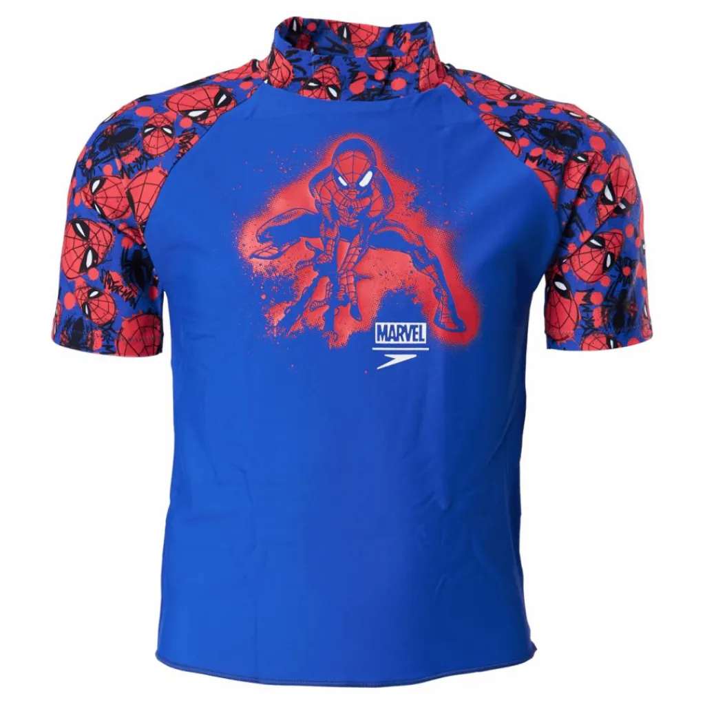 Speedo Marvel Spiderman Sun Top Blue*Barn Simning|Badkläder
