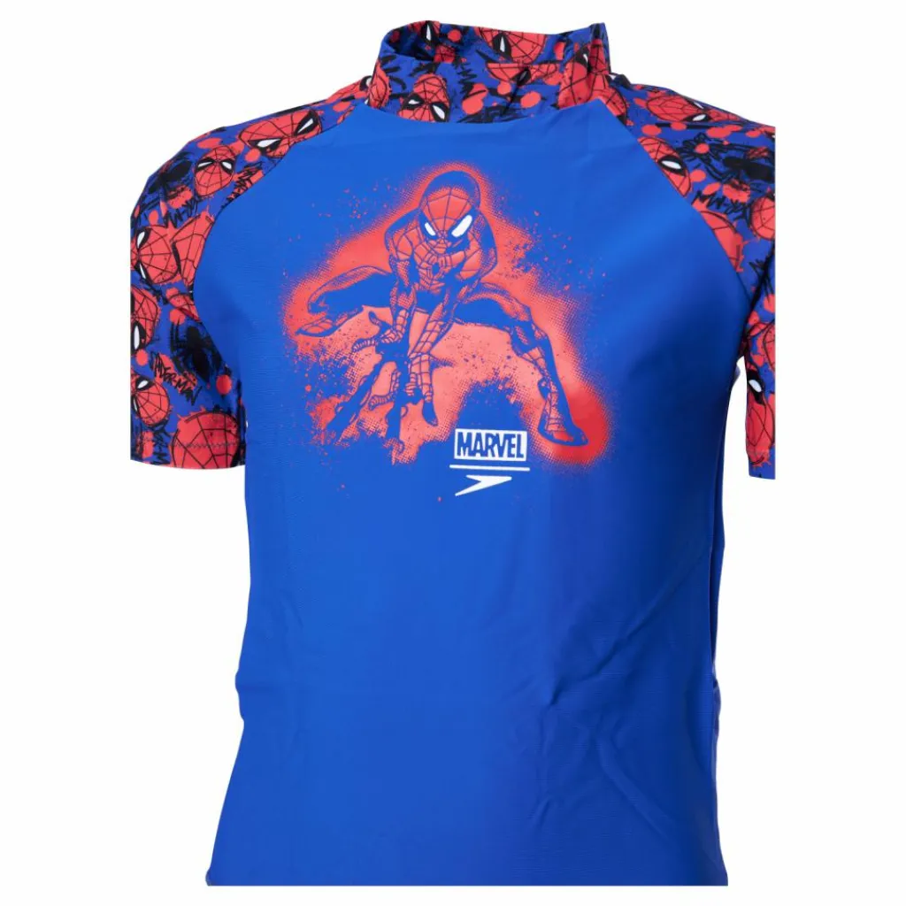 Speedo Marvel Spiderman Sun Top Blue*Barn Simning|Badkläder
