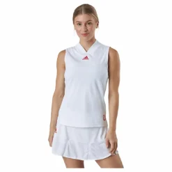 adidas Tennis Match Tank Engineered White* Racketsporter|Linnen