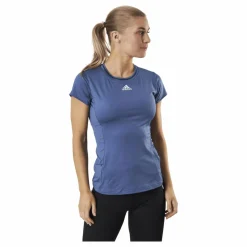 adidas Tennis Match Tee Aeroready Blue/White* Racketsporter|T-Shirts