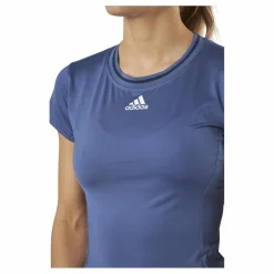 adidas Tennis Match Tee Aeroready Blue/White* Racketsporter|T-Shirts