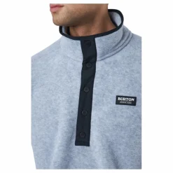 Burton Mb Hearth Flc Plvr Gray Heather* Alpint|Tröjor