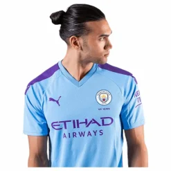 Puma MCFC HOME Shirt Blue/White* Fotboll|T-Shirts