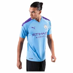 Puma MCFC HOME Shirt Blue/White* Fotboll|T-Shirts