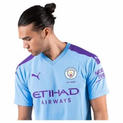Puma MCFC HOME Shirt Blue/White* Fotboll|T-Shirts