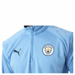 Puma MCFC Warmup Midlayer Blue* Fotboll|Tröjor