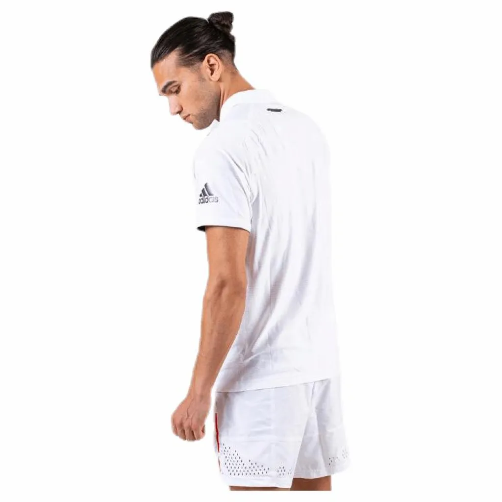 adidas Mcode Polo White* T-Shirts|Racketsporter
