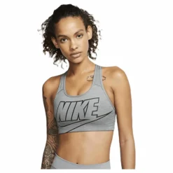Nike Medium Futura Bra Black/Grey* Sport-Bh:Ar|Träning