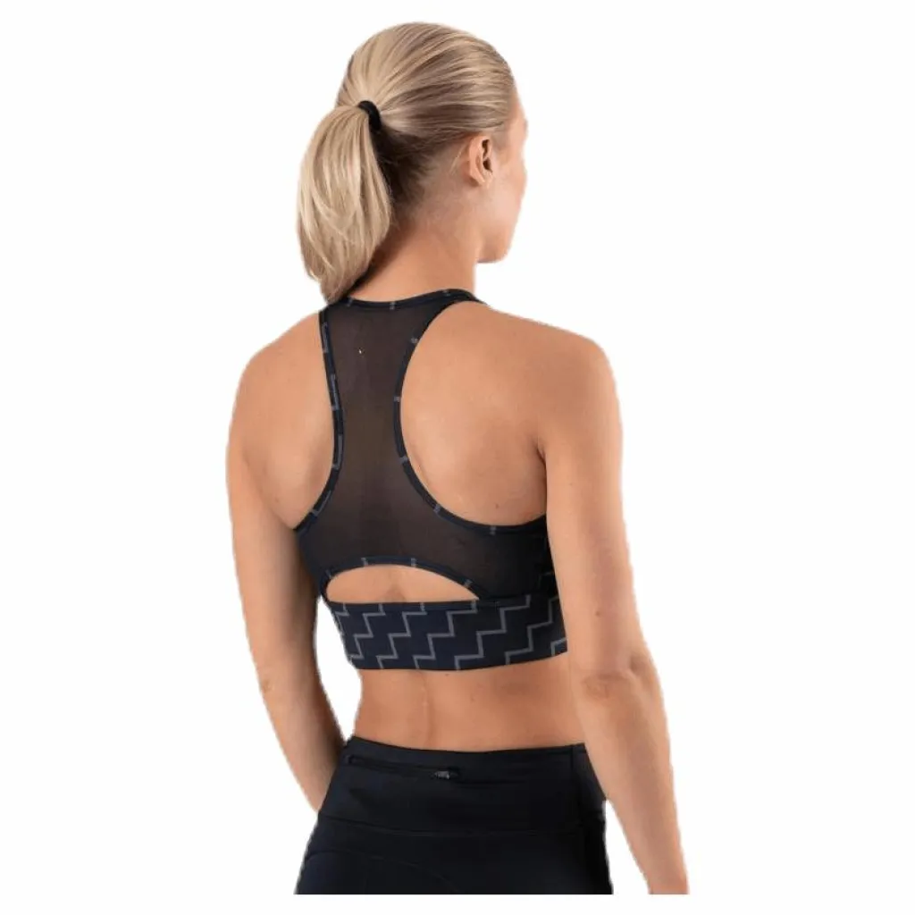 Nike Medium Pad Bra High Neck Neo Black* Sport-Bh:Ar|Träning