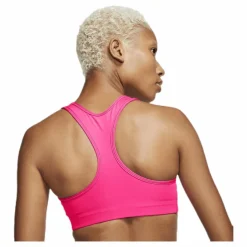 Nike Medium Pad Bra Pink/Black* Sport-Bh:Ar|Träning