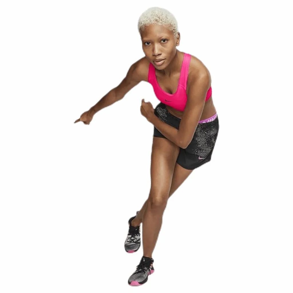 Nike Medium Pad Bra Pink/Black* Sport-Bh:Ar|Träning