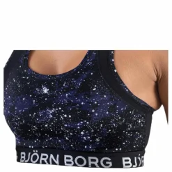 Björn Borg Medium Stardust Memories Sky Top Blue/Patterned* Sport-Bh:Ar|Träning