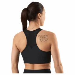 Gavelo Mesh Black Swirl Sports Bra Black* Sport-Bh:Ar|Träning