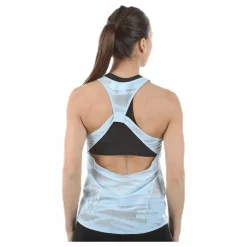 Puma Mesh It Up Layer Tank Blue/Patterned* Linnen|Träning