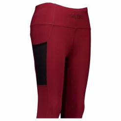 Gavelo Mesh Pocket Leggings Dark Burgundy* Tights|Träning