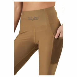 Gavelo Mesh Pocket Leggings Dark Brown* Tights|Träning